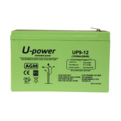 Master Battery BATT1290-U - Upower, Bateria recarregável, Tecnología chumbo…