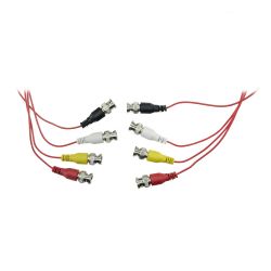 BNC4-45 - Prepared multiple cable, Male BNC to male BNC, 4…