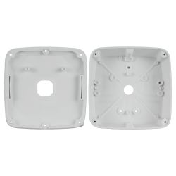 CBOX-B52PRO - Junction box for dome cameras, White colour, Made of…