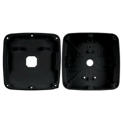 CBOX-B52PRO-B - Junction box for dome cameras, Black colour, Made of…