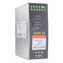DC24V10A-DIN - Switching Power Supply, DC Output 24V 10A / 240W, 2…