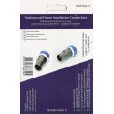 Kit autoinstalable conectores IEC Cabelcon + herramienta. RG6 5.1