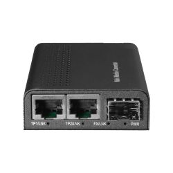MC2GE-SFP - Convertisseur de médias, 2x Ethernet RJ45, 1x SFP,…