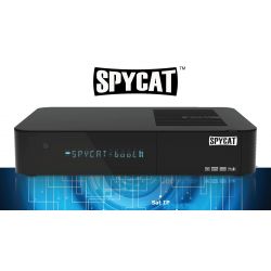 Spycat Récepteur satellite Linux Enigma2 Twin/Combo/Sat Wi-Fi et Bluetooth