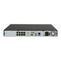 Safire SF-NVR6208-A8P-4K - NVR for IP cameras, 8 CH video / Compression H.265+,…