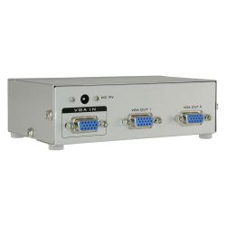 VGA-SPLITTER-2 - VGA signal multiplier, 1 VGA input, 2 VGA outputs,…