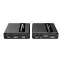 HDMI-KVM-EXT-70M - Extensor HDMI/USB por cabo Ethernet CAT6/6A/7, Emissor…