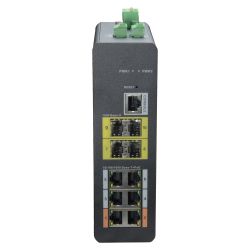 X-Security XS-SW1006HIPOE-MFG-120-DIN - Switch HiPoE X-Security, 6 ports PoE (RJ45) + 4 port…