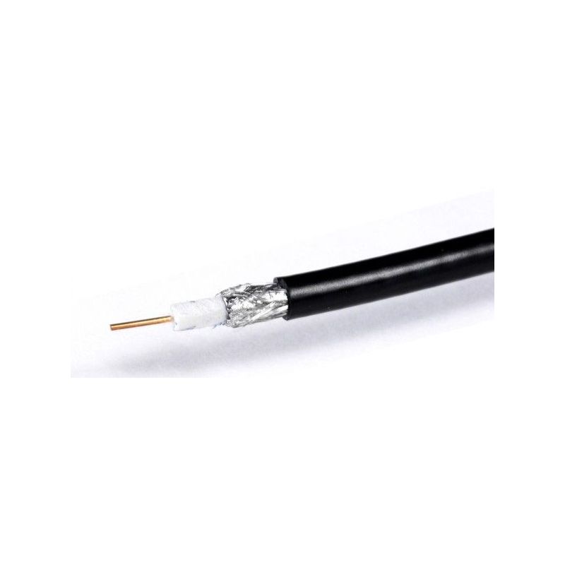 Cable Coaxial Series 6 LTE 305m Negro