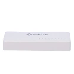 Safire SF-SW08-G - Safire, Switch de sobremesa, 8 puertos Gigabit,…