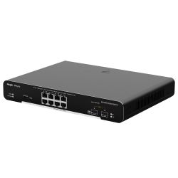 Reyee RG-NBS3100-8GT2SFP-P - Reyee Switch PoE Cloud Capa 2, 8 puertos PoE+ Gigabit+…
