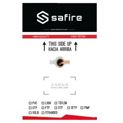 Safire UTP6E-300-H-C - Cable UTP Cat 6 libre de halógenos, Conductor 99,9%…