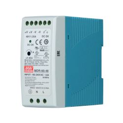 Wi-Tek MDR-60-48 Fuente de alimentación Industrial de 48V/60W