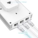 TP-Link EAP655-Wall 2402 Mbit/s Blanc Connexion Ethernet, supportant l'alimentation via ce port (PoE)