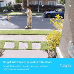TP-Link Tapo C420S2 Bulbe Caméra de sécurité IP Intérieure et extérieure 2560 x 1440 pixels Mur