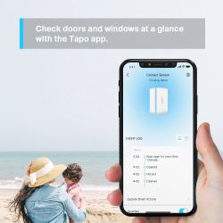 TP-Link Tapo T110 sensor de portas/janelas Sem fios Porta/Janela Branco