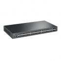 TP-Link TL-SG3452X switch de rede Gerido L2+ Gigabit Ethernet (10/100/1000) 1U Preto