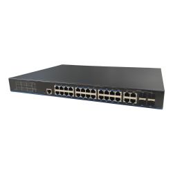 Utepo UTP3328TS-PSB-L2 PoE Switch 24 Gigabit ports + 4 Uplink…
