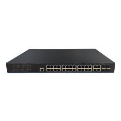 Utepo UTP3328TS-PSB-L2 Switch PoE 24 puertos Gigabit + 4 Uplink…