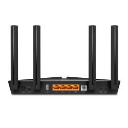 TP-Link AX1800 wireless router Gigabit Ethernet Dual-band (2.4 GHz / 5 GHz) Black