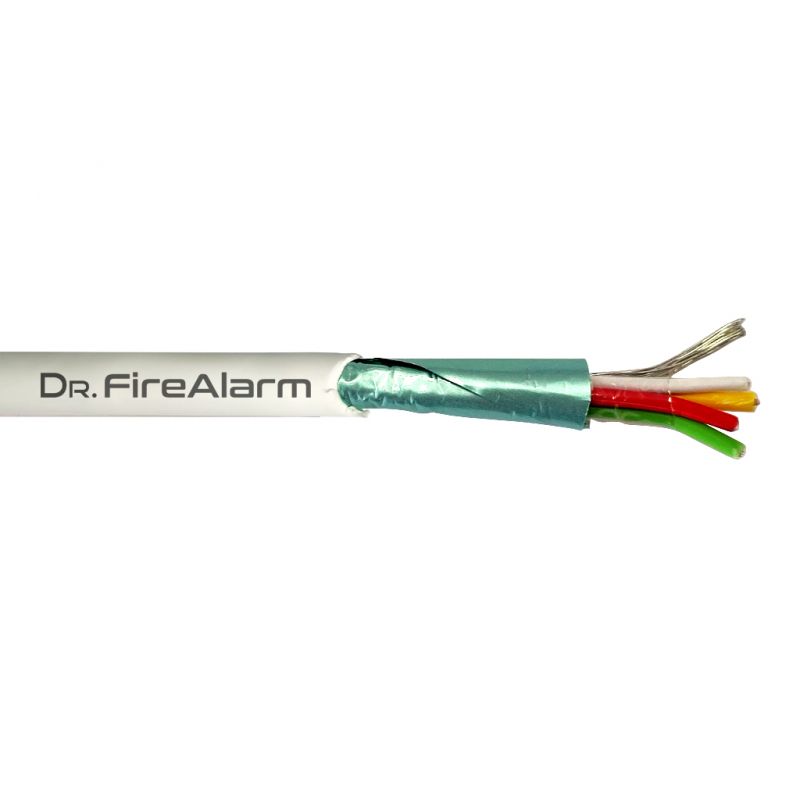 Drfirealarm ALARM04-LSZH Rouleau de 100m de câble flexible…