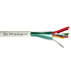 Drfirealarm ALARM08+2-LSZH Rouleau de 100m de câble souple 8+2…
