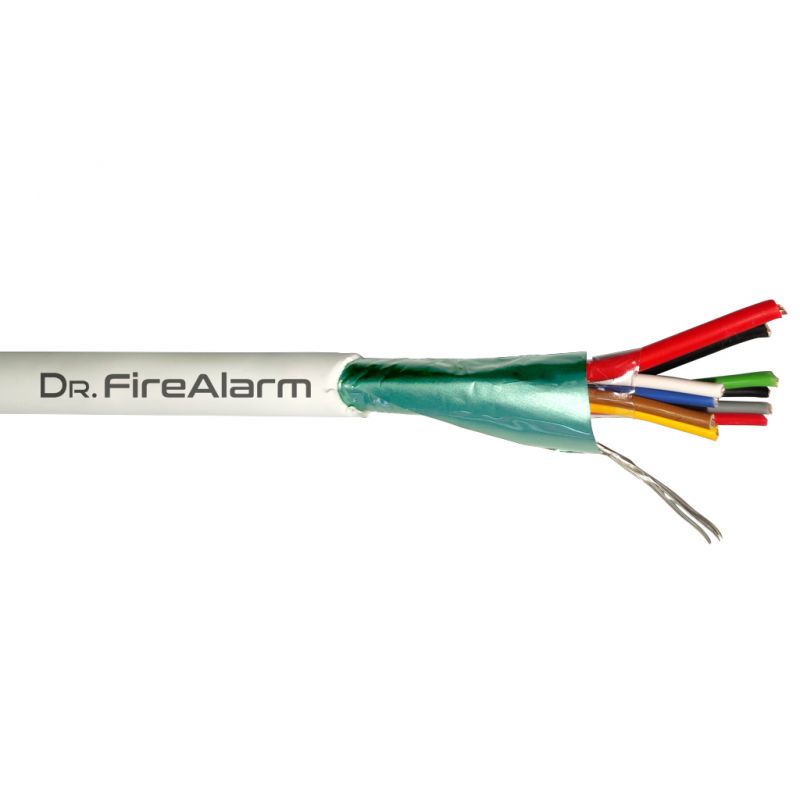 Drfirealarm ALARM08+2-LSZH Rollo 100m de cable flexible 8+2…