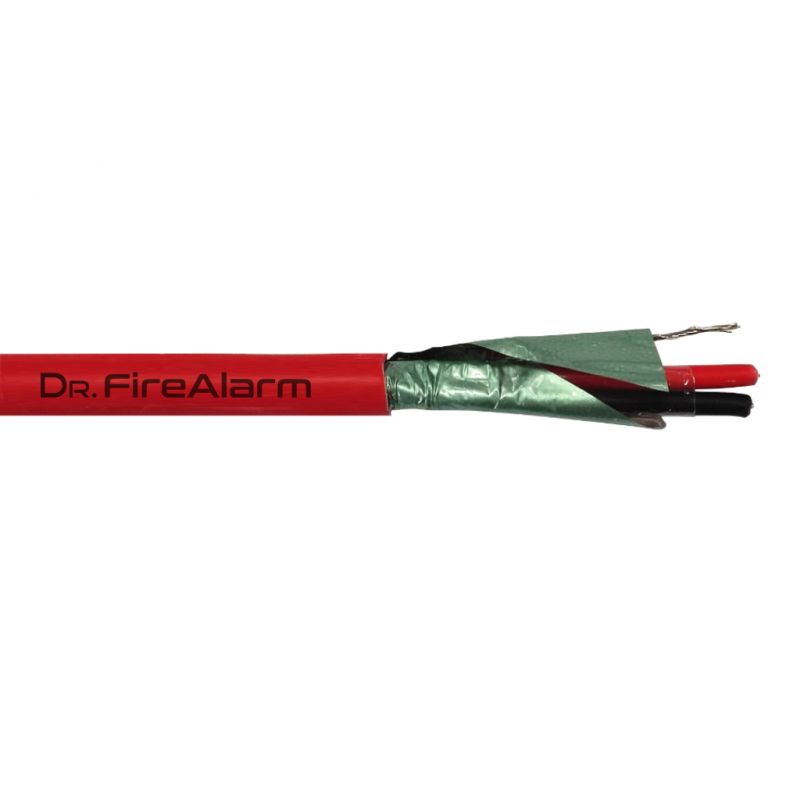Drfirealarm FIRE2X1.5-LSZH Rolo de 100 m de cabo de mangueira…