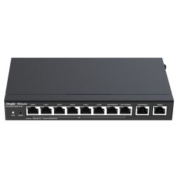 RG-EG310GH-P-E - Reyee Router PoE Cloud Controller, 9 GE LAN Ports + 1…