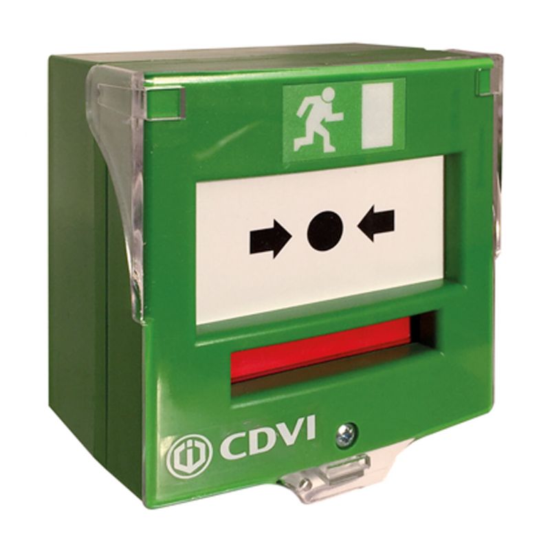 Cdvi BBGP2V 2-contact emergency button