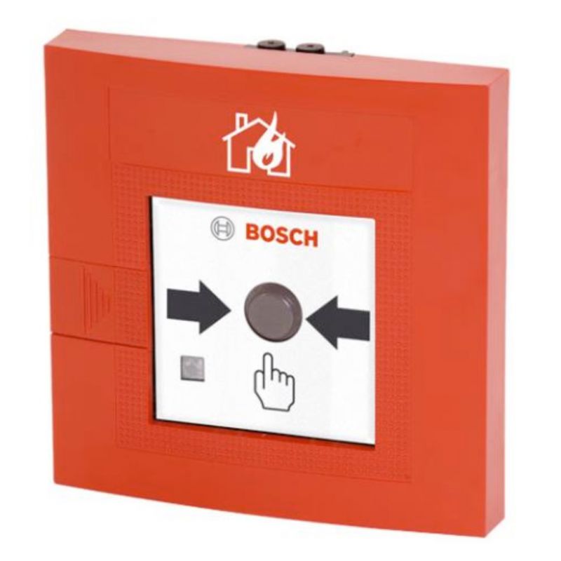 Bosch FMC-210-DM-H-R Pulsador analógico color rojo, para…