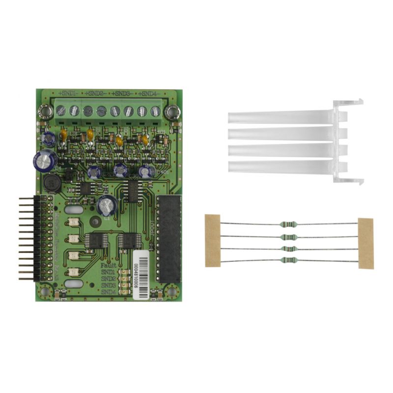 Teletek MS4 Module with 4 siren outputs for MAG8plus