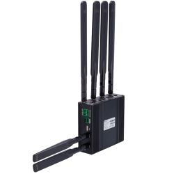 Milesight MS-UR75-500GL-G-P-W - Milesight Router Industrial 5G, 5G NSA e SA, 5 portas…