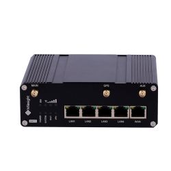 Milesight MS-UR75-L04EU-G-P-W - Milesight Router Industrial 4G, 4G Cat 20, 5 portas…