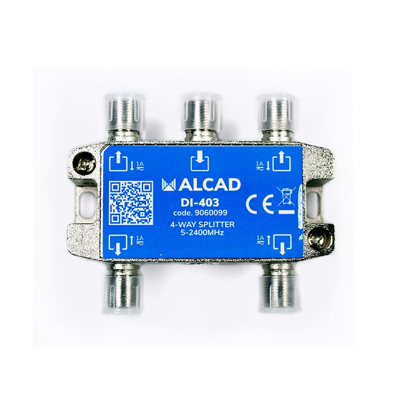 Alcad DI-403 If splitter 4 out with dc path
