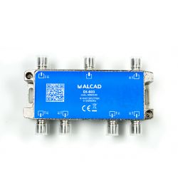 Alcad DI-603 If splitter 6 out with dc path