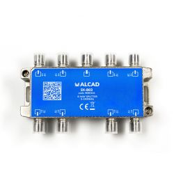 Alcad DI-803 If splitter 8 out with dc path