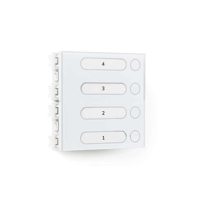 Alcad MPG-014 4 simple push-buttons module usoa