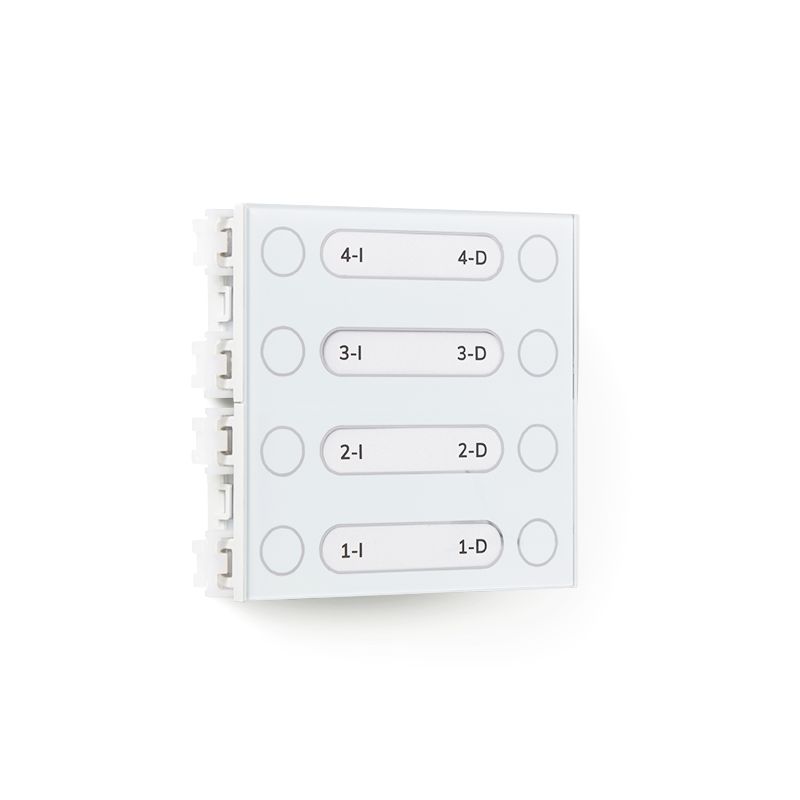 Alcad MPG-024 Module 4 boutons doubles usoa