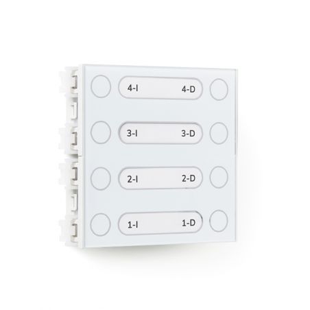 Alcad MPG-024 Module 4 boutons doubles usoa
