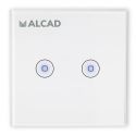 Alcad MEC-102 2 ipal wireless touch switches