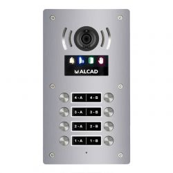 Alcad PTD-63204 Aloi audio&video panel 4 double buttons