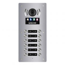 Alcad PTD-63206 Aloi audio&video panel 6 double buttons