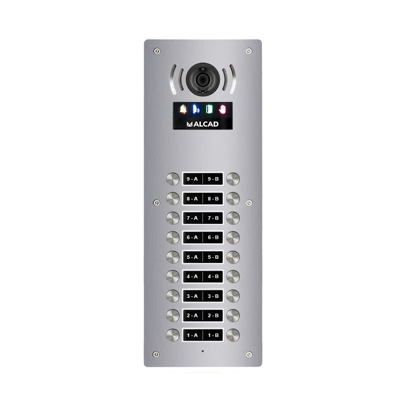 Alcad PTD-63209 Aloi audio&video panel 9 double buttons