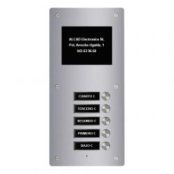 Alcad PTS-64205 Aloi 5 simple buttons extension panel