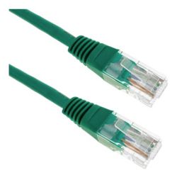 Global LAT1-V Patch cord de cabo de rede de 1 metro. Cor verde