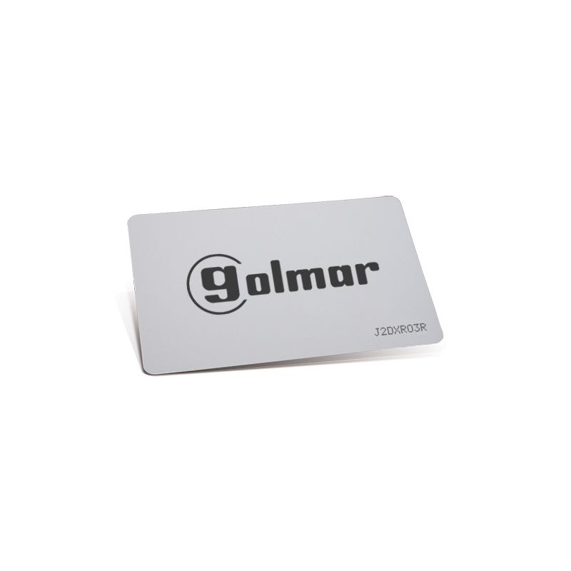 Golmar ISOPROX-PER BN/1C TAR. ISOPROX PER. 1 SIDE BW. CUSTOMIZABLE ISO PROXIMITY CARD