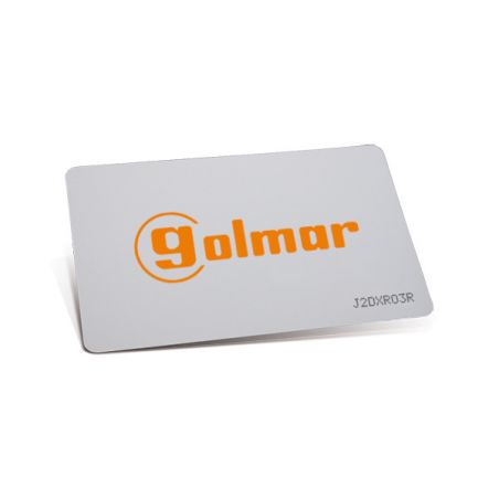 Golmar ISOPROX-PER COL/1C TAR. ISOPROX PER. 1 SIDE COL. CUSTOMIZABLE ISO PROXIMITY CARD