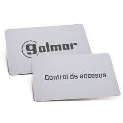 Golmar ISOPROX-PER BN/2C TAR. ISOPROX PER. 2 SIDES BN. CUSTOMIZABLE ISO PROXIMITY CARD