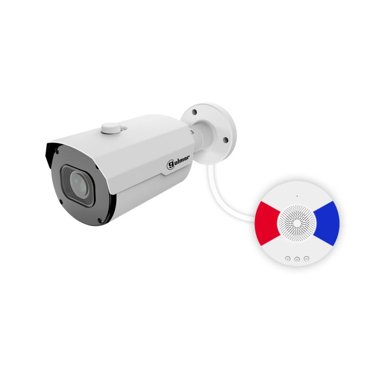 Golmar AUDIO-BOX BOX FOR IP PRO IP66 CAMERA. MICROPHONE AND SPEAKER FOR CCTV APPLICATIONS